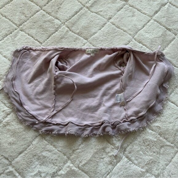 Luna Luna Copenhagen | Lavender Kimono Ruffle Top & Capris Set | Size 36 Months - Picture 6 of 12